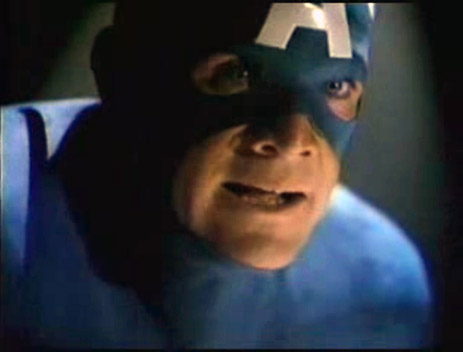 Captain America movie still reposted by The Yale Record college humor magazine.