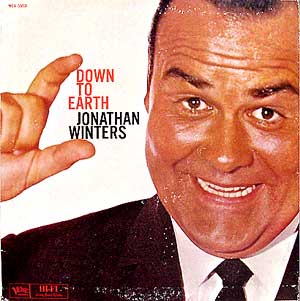 jonathan winters LP reposted by The Yale Record college humor magazine.