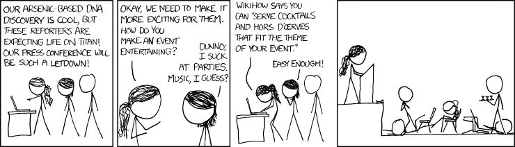 xkcd: Arsenic Based Life