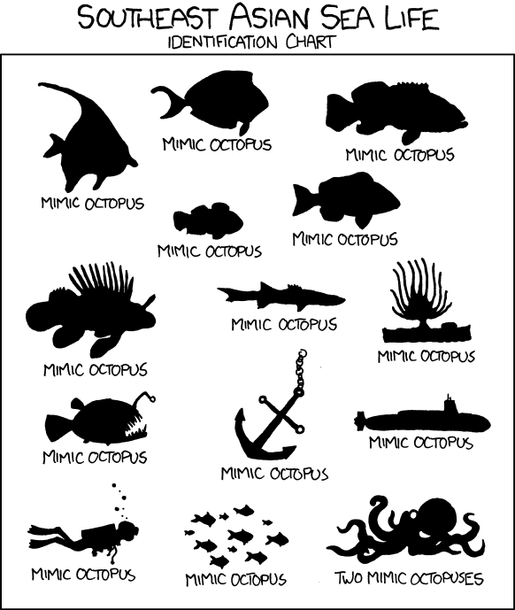 xkcd: Mimic Octopus