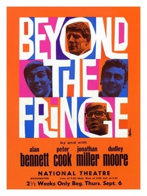 Beyond the Fringe poster reposted at The Yale Record college humor magazine