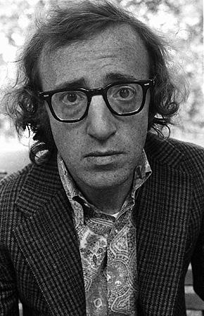 Woody Allen photo reposted by The Yale Record college humor magazine