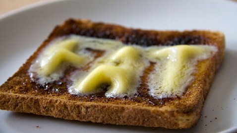 Butter on Toast (Getty) reposted by The Yale Record college humor magazine