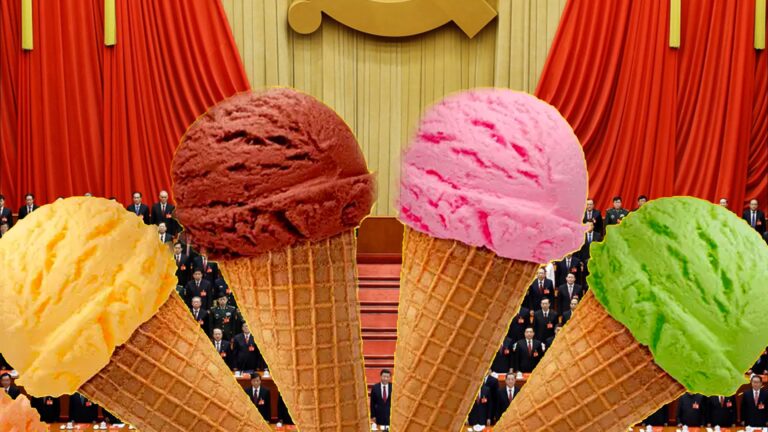 Ice Cream Flavors Banned in Communist China