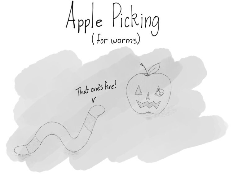 Apple Picking For Worms